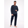 Cornette Rôzne 138/55 dĺžka/r 3XL-5XL pánske pyžamo tmavě modrá 3xl Cornette Rôzne 138/55 dĺžka/r 3XL-5XL pánske pyžamo tmavě modrá 3xl