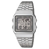 Unisex hodinky Casio A500WA-7D Striebristý (Ø 39 mm) Unisex hodinky Casio A500WA-7D Striebristý (Ø 39 mm)