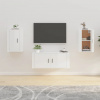 zahrada-XL Nástenné TV skrinky 2 ks lesklé biele 40x34,5x60 cm 816661 zahrada-XL Nástenné TV skrinky 2 ks lesklé biele 40x34,5x60 cm 816661