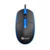C-TECH myš WM-10, USB, 1200 DPI, černo - modrá (WM-10B) C-TECH myš WM-10, USB, 1200 DPI, černo - modrá (WM-10B)