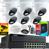 FORCE Monitorovací set 6x IP kamera 4MPx 2K, 1TB DISK + 16-kanálový POE SWITCH FORCE Monitorovací set 6x IP kamera 4MPx 2K, 1TB DISK + 16-kanálový POE SWITCH