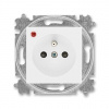 ABB LEVIT Zásuvka 5599H-A02357 03 s ochranou před přepětím a optickou signalizací poruchy, bezšroubová,IP40, bílá/bílá ABB LEVIT Zásuvka 5599H-A02357 03 s ochranou před přepětím a optickou signalizací poruchy, bezšroubová,IP40, bílá/bílá