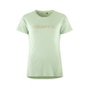 Dámske Tričko s krátkym rukávom CRAFT CORE ESSENCE LOGO TEE W 1911785-602000 – Zelená Dámske Tričko s krátkym rukávom CRAFT CORE ESSENCE LOGO TEE W 1911785-602000 – Zelená