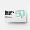 Beautyholic Elektronická darčeková poukážka 50€ Beautyholic Elektronická darčeková poukážka 50€