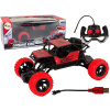 mamido Cervené terénne ovládané diaľkovo elektrické autíčko R/C 1:18 mamido Cervené terénne ovládané diaľkovo elektrické autíčko R/C 1:18