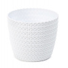 Obal kvetináča MAGNOLIA JERSEY ¤14cm biela Obal kvetináča MAGNOLIA JERSEY ¤14cm biela