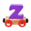Bigjigs Rail Vagónik drevenej vláčikodráhy - Písmeno Z Bigjigs Rail Vagónik drevenej vláčikodráhy - Písmeno Z