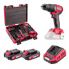 Skrutkovač Worcraft CHD-S20LiBCM ShareSYS, 20V, 60Nm, 2x Li-ion 2 Ah, 1x nabíjačka, bezuhlíkový, SET Skrutkovač Worcraft CHD-S20LiBCM ShareSYS, 20V, 60Nm, 2x Li-ion 2 Ah, 1x nabíjačka, bezuhlíkový, SET