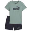 Puma Ess No.1 Logo Tee And Shorts Set Ps Tracksuit Boys Navy Grn 4-5 rokov Puma Ess No.1 Logo Tee And Shorts Set Ps Tracksuit Boys Navy Grn 4-5 rokov