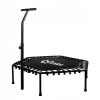 INLEA FITNESS Trampolína 130 cm s držadlom - čierna INLEA FITNESS Trampolína 130 cm s držadlom - čierna
