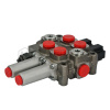 Hydraulický rozdeľovač 2 sekciový 60L/min riadený lankami Galtech Q45 Hydraulický rozdeľovač 2 sekciový 60L/min riadený lankami Galtech Q45