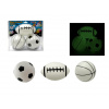 Mac Toys SPORTO - Sada 3 míčků - svítící ve tmě Mac Toys SPORTO - Sada 3 míčků - svítící ve tmě