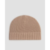 Dámska Béžová Kašmírová čiapka Allude Dámska Béžová Kašmírová čiapka Allude