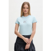 Karl Lagerfeld Jeans tričko dámske bavlnené B2W17064 modrá L Karl Lagerfeld Jeans tričko dámske bavlnené B2W17064 modrá L