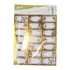 MFP Paper s.r.o. Samolepky na dárky vánoční zlaté 200x300mm/21ks 8885875 B MFP Paper s.r.o. Samolepky na dárky vánoční zlaté 200x300mm/21ks 8885875 B