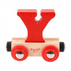 Bigjigs Rail Vagónik drevenej vláčikodráhy - Písmeno Y Bigjigs Rail Vagónik drevenej vláčikodráhy - Písmeno Y