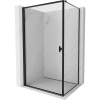 Mexen Mist-B, 1-krídlový výklopný sprchový kút, ľavý, 70 x 120 cm, číre sklo-čierny rám, 8A2T-070-120-70-70-L Mexen Mist-B, 1-krídlový výklopný sprchový kút, ľavý, 70 x 120 cm, číre sklo-čierny rám, 8A2T-070-120-70-70-L