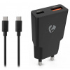 NEDIS NEDIS síťová nabíječka/ 20 W/ PD 3.0/ rychlé nabíjení/ 1.5 / 2.0 / 2.22 / 3.0 A/ USB-A/ USB-C/ černá/ kabel 1,5m NEDIS NEDIS síťová nabíječka/ 20 W/ PD 3.0/ rychlé nabíjení/ 1.5 / 2.0 / 2.22 / 3.0 A/ USB-A/ USB-C/ černá/ kabel 1,5m