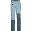 Dámske skialpinistické softshellové nohavice Ortovox Punta Berrino Pants Women's - glacier grey M Dámske skialpinistické softshellové nohavice Ortovox Punta Berrino Pants Women's - glacier grey M