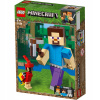 Minecraft - Lego 21148 Minecraft Bigfig Steva s papagájom Minecraft - Lego 21148 Minecraft Bigfig Steva s papagájom