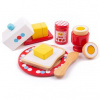 Bigjigs Toys drevený set raňajky s bodkami Bigjigs Toys drevený set raňajky s bodkami