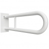 Bemeta Pomocná sklopná rukoväť v tvare U, biela 301607473 Bemeta Pomocná sklopná rukoväť v tvare U, biela 301607473