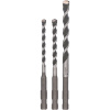 BOSCH 3dielna sada viacúčelových vrtákov SDS-Quick 5,0x100; 6,0x100; 8,0x120 2609256918 BOSCH 3dielna sada viacúčelových vrtákov SDS-Quick 5,0x100; 6,0x100; 8,0x120 2609256918
