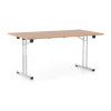 Dřevotrust Skladací stôl 160 x 80 cm, buk Dřevotrust Skladací stôl 160 x 80 cm, buk