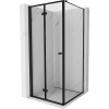 Mexen Mist-F T, 1-krídlový skladací sprchový kút ľavý 90 x 90 cm, číre sklo-čierny rám, 8A6T-090-090-70-70-L Mexen Mist-F T, 1-krídlový skladací sprchový kút ľavý 90 x 90 cm, číre sklo-čierny rám, 8A6T-090-090-70-70-L