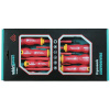 Sada skrutkovačov Whirlpower® 102-105, elektrikárska, 5 dielna, VDE 1000, Ergonomic Sada skrutkovačov Whirlpower® 102-105, elektrikárska, 5 dielna, VDE 1000, Ergonomic