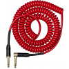 CASCHA Advanced Line Guitar Cable Curly Red 6m CASCHA Advanced Line Guitar Cable Curly Red 6m