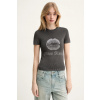 Tričko z hodvábnej zmesi Miss Sixty 6S1RJ23100 sivá XS Tričko z hodvábnej zmesi Miss Sixty 6S1RJ23100 sivá XS