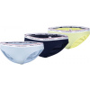 Tommy Hilfiger 3P BIKINI modrá,žltá,biela Dámske nohavičky XS Tommy Hilfiger 3P BIKINI modrá,žltá,biela Dámske nohavičky XS