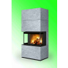 ROMOTOP CARA C kámen serpentino - designový krb s výsuvnými dvířky a možností akumulace ROMOTOP CARA C kámen serpentino - designový krb s výsuvnými dvířky a možností akumulace