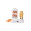 Orava HM-03 hotdogovač s nádstavcem na vaření vajec, 340 W, pro 6 párků, bílá Orava HM-03 hotdogovač s nádstavcem na vaření vajec, 340 W, pro 6 párků, bílá