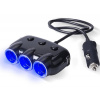 Interlook C09 | Rozbočovač do zásuvky cigaretového zapaľovača s vyhradenými spínačmi | 2 porty USB 3.1A Černá Interlook C09 | Rozbočovač do zásuvky cigaretového zapaľovača s vyhradenými spínačmi | 2 porty USB 3.1A Černá