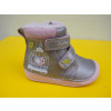 Detské kožené zimné topánky D.D.Step W071 - 52381A champagne Detské kožené zimné topánky D.D.Step W071 - 52381A champagne