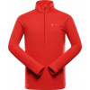 Pánská fleecová mikina ALPINE PRO Gett 2 červená Velikost: XXXL Pánská fleecová mikina ALPINE PRO Gett 2 červená Velikost: XXXL