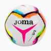 Futbalová lopta Joma Halley II white/fluor pink veľkosť 4 Futbalová lopta Joma Halley II white/fluor pink veľkosť 4