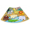 Drevené puzzle Safari prepojiteľné, 7 dielov Drevené puzzle Safari prepojiteľné, 7 dielov