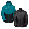 Mammut Alto Light 3in1 HS Hooded Jacket deep teal-black Veľkosť: 3XL Mammut Alto Light 3in1 HS Hooded Jacket deep teal-black Veľkosť: 3XL