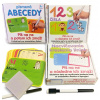 Dohánytoys Stieracia tabuľa linky / písmená / čísla 16ks - linky čiary Dohánytoys Stieracia tabuľa linky / písmená / čísla 16ks - linky čiary