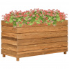 zahrada-XL Vyvýšený záhon 100x40x55 cm, recyklované tíkové drevo a oceľ 47425 zahrada-XL Vyvýšený záhon 100x40x55 cm, recyklované tíkové drevo a oceľ 47425