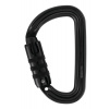 Karabína PETZL Sm´D triact-lock čierna Karabína PETZL Sm´D triact-lock čierna