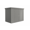 Plechový záhradný domček Biohort NEO 1C, dvojkrídlové dvere, sivý kremeň metalický Plechový záhradný domček Biohort NEO 1C, dvojkrídlové dvere, sivý kremeň metalický
