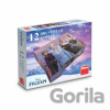 Dřevěné licenční kostky Frozen II - Dino