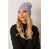 Glara Melírovaná čiapka z vlny 965411 Glara Melírovaná čiapka z vlny 965411