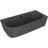 Polysan Volně stojící vana Sussi 160x70 cm litý mramor pravá antracit 90191R.51 Polysan Volně stojící vana Sussi 160x70 cm litý mramor pravá antracit 90191R.51