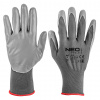 Pracovní rukavice, polyester s PU povlakem, 4131X, velikost 7 Pracovní rukavice, polyester s PU povlakem, 4131X, velikost 7