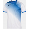 Joma Dres HISPA II T-SHIRT WHITE-ROYAL S/S Veľkosť: M Joma Dres HISPA II T-SHIRT WHITE-ROYAL S/S Veľkosť: M